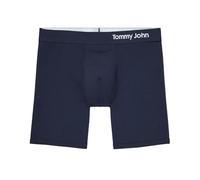Tommy John Men’s Trunk 6" Underwear - Supima Cool Cotton Boxers with Supportive Contour Pouch - Cool, Dry Pima Cotton Blend, Navy, XL
