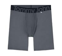 Tommy John Men’s Underwear - 360 Sport Boxer Briefs with Contour Pouch and Longer 8" Inseam - Moisture Wicking Underwear, Turbulence, XXL