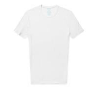 Tommy John Men's Crew Neck Undershirt, Second Skin Fabric, Slim Fit T-Shirt with Stay Tuck Design, White-1 Pack, Large