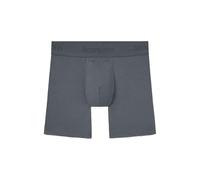 Tommy John Men's Second Skin 6" Boxer Briefs - No Ride-Up, Soft, Breathable, Quick-Dry Mesh Underwear for Daily Wear - Turbulence - X-Large