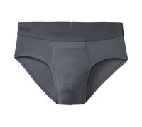 Tommy John Men's Second Skin Briefs, Lightweight No Ride-Up Comfortable, Breathable, Soft Moisture Wicking Tagless Briefs, Turbulence, XL