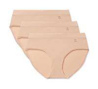 Tommy John Women's Cool Cotton Briefs, Maple Sugar (Pack of 3), S