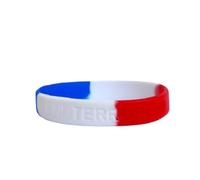 Tommy K Products 10x End Terrorism Awareness Wristbands Peace No War and Anti-Terrorism Silicone Bracelets (10x Small (180mm))
