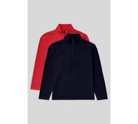 Tommy Life Men's Half-Zip Plush Sweatshirt in Navy | Size: 2XL Tommy Life Navy 2XL