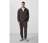 Tommy Life Mens Long-sleeve Zip Sweatshirt And Pants Set - Dark Grey - Size 2XL