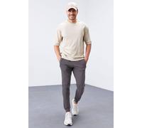 Tommy Life Men's Slim-Fit Fleece Sweatpants in Charcoal | Size: Small Tommy Life Charcoal S
