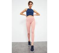 Tommy Life Women's High-waist Slim-fit Leggings in Pink | Size: Medium Tommy Life Pink M