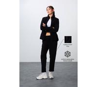 Tommy Life Women's Long-Sleeve Zipper Tracksuit Set in Black | Size: Medium Tommy Life Black M