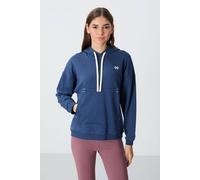 Tommy Life Women's Oversized Hooded Sweatshirt With Pocket in Navy | Size: XL Tommy Life Navy XL