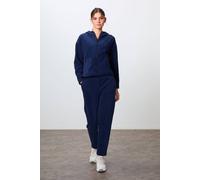 Tommy Life Women's Oversized Hooded Zipper Tracksuit Set in Navy | Size: Medium Tommy Life Navy M