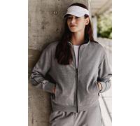Tommy Life Women's Oversized Zip-collar Sweatshirt & Pants Set in Grey | Size: 2XL Tommy Life Grey 2XL