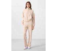 Tommy Life Women's Oversized Zip-collar Tracksuit Set in Beige | Size: XL Tommy Life Beige XL