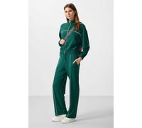 Tommy Life Women's Oversized Zip-collar Tracksuit Set in Emerald | Size: Large Tommy Life Emerald L