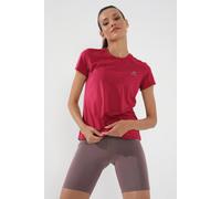 Tommy Life Women's Solid Short-Sleeve Crew Neck T-Shirt in Magenta | Size: Small Tommy Life Magenta S