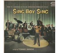 TOMMY SANDS - SING BOY SING LP (VINYL ALBUM) UK CAPITOL
