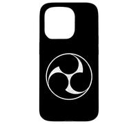 TOMOE MITSUDOMOE JAPANESE SHINTO SYMBOL YIN YANG Case for iPhone 15 Pro