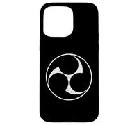 TOMOE MITSUDOMOE JAPANESE SHINTO SYMBOL YIN YANG Case for iPhone 15 Pro Max