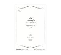 Tomoe River FP 52gsm Loose Sheet by SANZEN, 5.85 x 8.27 Inches (A5-Size), White, 100 Sheets/Pack (SR-A5P-W)