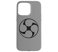 TOMOE YOTTSUDOMOE JAPANESE SHINTO SYMBOL YIN YANG Case for iPhone 15 Pro Max