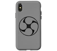 TOMOE YOTTSUDOMOE JAPANESE SHINTO SYMBOL YIN YANG Case for iPhone X/XS