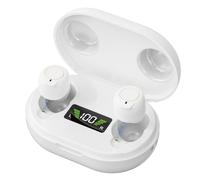 tomoneed Hearing Amplifier - Rechargeable Personal Sound Amplifier,3.2g Per Earbud,Invisible Design,Clear Sound with Noise Reduction,35h Battery Life & 350h Standby (White)