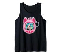 Tomonyachi Cat Girl Y2K Anime Neko Pink Tamagotchi Vapour Tank Top