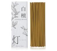 TOMORI Japanese Sandalwood Incense Sticks Natural Incense-Sticks Approx 60pcs Aromatherapy Meditation Calming Stress Relief Relaxation Zen JapaneseTemple Zen