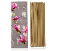 TOMORI Magnolia Japanese Incense Sticks 60Sticks Coreless Low Smoke | Charcoal Free Natural Incense Temple Aroma Aromatherapy Meditation Relaxation Yoga Home Fragrance Zen 【MADE IN JAPAN】