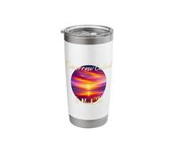 Tomorrow Called It Needs You Inspiration in Sunsets Stainless Steel Insulated Tumbler