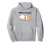 Tomorrow, Funny Corgi Dog Sayings Pullover Hoodie