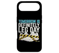 Tomorrow Is Definitely Leg Day Heavy Squat Rack Powerlifter Case for iPhone Air