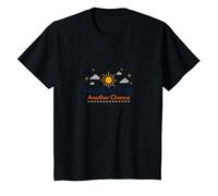 Tomorrow Needs You: Another Day, Another Chance Inspiration T-Shirt, Kids, Black, 12 Years