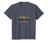 Tomorrow Needs You: Another Day, Another Chance Inspiration T-Shirt, Kids, Heather Blue, 12 Years
