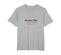 Tomorrow Needs You: Another Day, Another Chance Inspiration T-Shirt, Men's Big and Tall, Heather Grey, 4X Tall