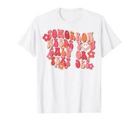 Tomorrow Needs You Call or Text 988 Retro Quote Design Value Graphic T-Shirt, Men, White, L