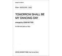 Tomorrow shall be my dancing day: Vocal score