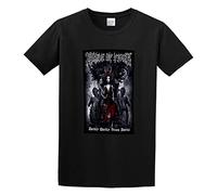 TOMORROWS Men's Cradle of Filth Darkly,Darkly,Venus Aversa T-Shirts Black L