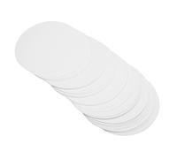 Tomotato 100pcs Round Paper Badge DIY Kit, Hand Drawn Plant Fiber Material Blank Design for Pin Buttons Badges Fridge Stickers Crafts Projects (75MM)