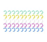 Tomotato 50 Pcs Spool Clips, Colorful Thread Control Holder Anti-Dropping Spool Storage Clip Spool Fixing Huggers Clip for Sewing Quilting