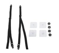 Tomotato Adjustable TV Safety Straps, No Drill Anti-Tip Adhesive Furniture Anchors, Universal Fit for Flat Screens TV Cabinet Stand Desk, Adjustable from 5 to 35 Inches
