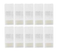 Tomotato Bee Transport Cages, 10pcs Plastic Sponge Queen Bee Cage with Ventilation Holes for Beekeeping Tools 9.5x1.5cm