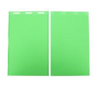 Tomotato Beeswax Press Sheets, 5.4mm Flexible Silicone Beekeeping Foundation Sheet Set for Honeycomb Making Beekeeper Equipment (Green)