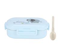 Tomotato Bento Box, Stainless Steel Thermal Insulated Leak-Proof Lunch Container with Spoon, 720ml 2 Compartments for Office School Kids Adults