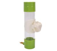 Tomotato Bird Water Dispenser Easy to Refill Leakproof Automatic Parrot Feeder 200ml (Flat Top)
