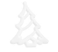 Tomotato Christmas Silicone Mold Resin, Various Shapes Moon Star Bell Tree Santa Elk, DIY Craft Project, for Making Tree Ornaments Room Decor Car Desk Decoration (Christmas Series-Christmas Tree