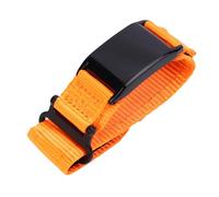 Tomotato Correa de reloj de nailon Ajustable, Correa de bucle Deportivo de liberación rápida, Correa de repuesto tejida lavable para rastreador de ejercicios, entrenamiento Deportivo diario (Orange)