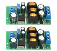 Tomotato DC DC Step Up Down Converter Module, Adjustable Voltage Regulator Board 3.6-30V Input Plastic Microprocessor for Car Audio Instrument LCD Power Supply