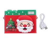 Tomotato Digital Camera, 48MP 1080P HD Dual Lens 2.0 Inch IPS Screen Compact Camera with MP3 Player and Built-in Games, Shockproof Silicone Case for Kids