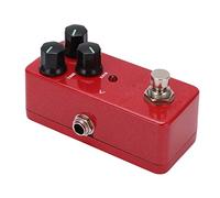 Tomotato Distortion Pedal, Mini Red Metal Distortion Effect Pedal Bundle with True Bypass for Electric Guitar, High Gain Guitar Pedal for Heavy Metal and Hard Rock Music