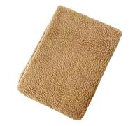 Tomotato Dog Bed Pad, Soft Comfortable Lamb Wool Pet Sleeping Mat Durable Plush Pet Bed Mat for Indoor Use Cats Dogs (Brown)